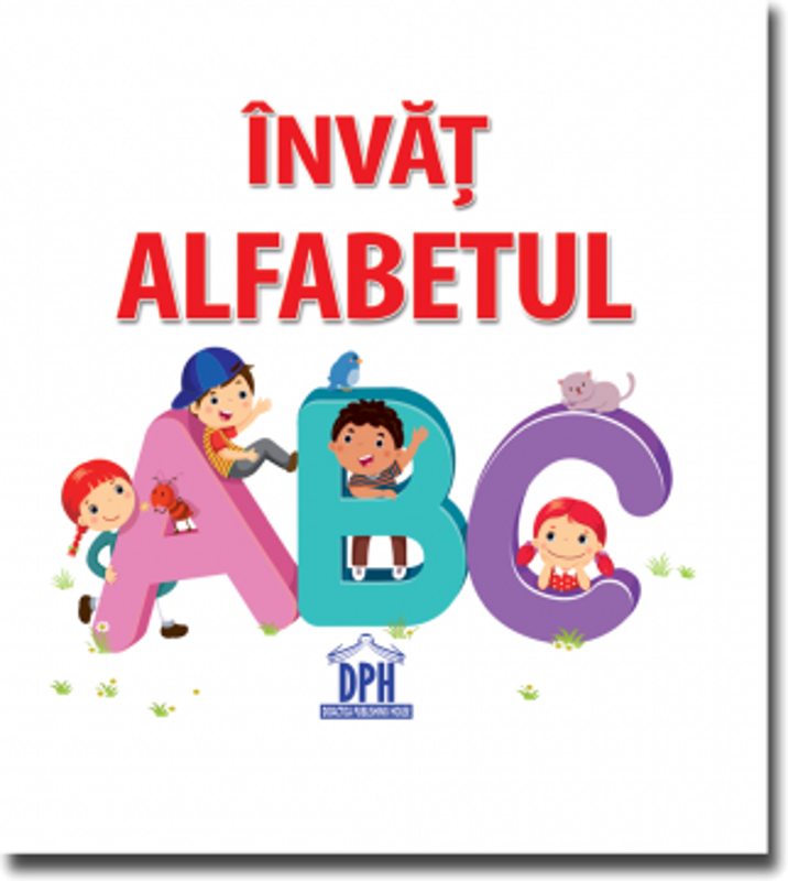 Invat aflabetul - carte pliata