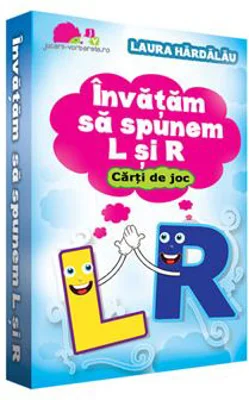 Invatam sa spunem L si R. Carti de joc