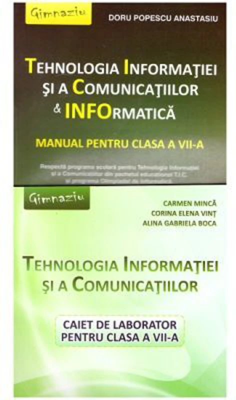 Pachet Tehnologia Informatiei si a Comunicatiilor clasa a 7-a