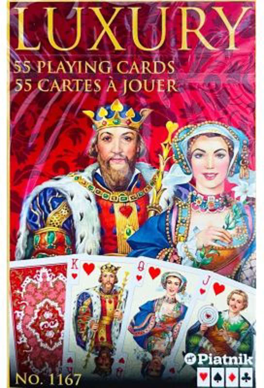 Carti de joc rosu, Piatnik Luxury