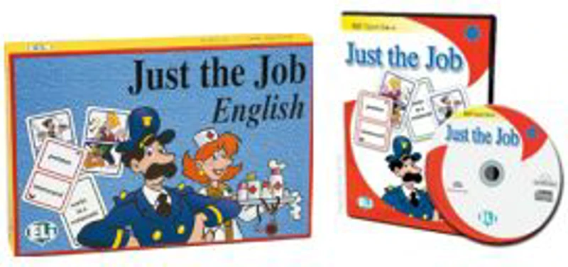 ELI Digital Language Games - Just the Job - game box + digital edition
