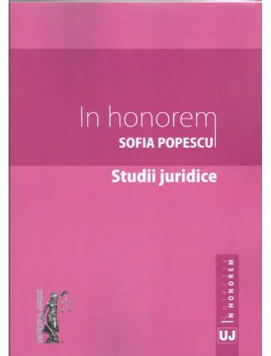 In honorem Sofia Popescu