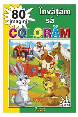 Invatam sa coloram 80 de imagini