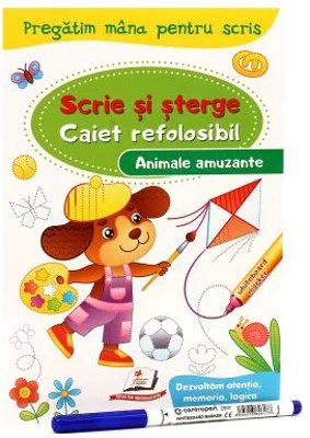 Animale amuzante - Scrie si sterge