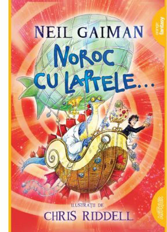 Noroc cu laptele... Paperback - Neil Gaiman