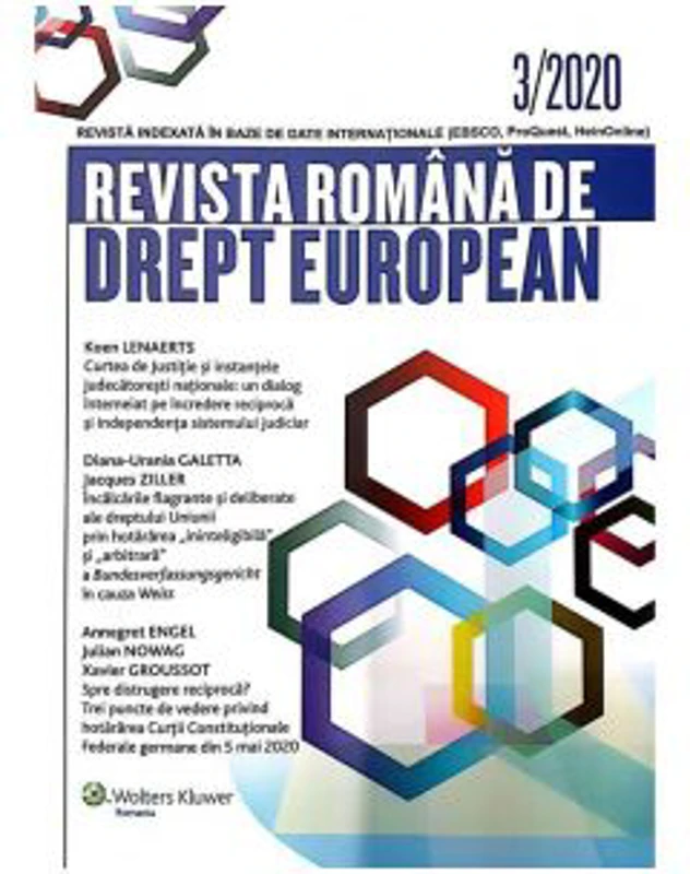 Revista Romana de Drept European nr. 3/2020 - Andrei Popescu