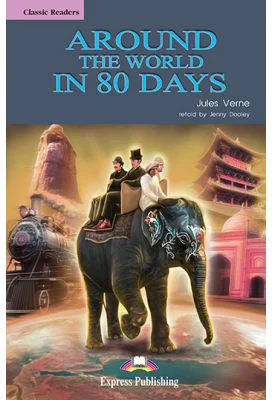 Around the world in 80 days. Retold Set cu CD - Jenny Dooley