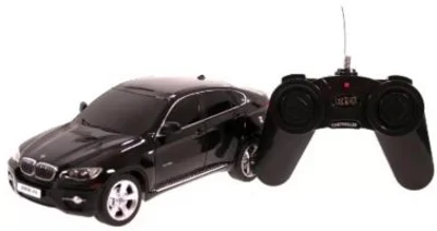 Masina cu telecomanda BMW Seria 6 negru, scara 1: 24, Rastar