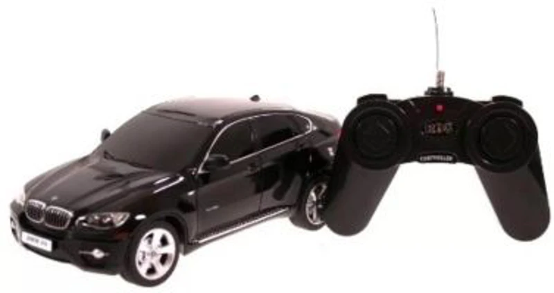 Masina cu telecomanda BMW Seria 6 negru, scara 1: 24, Rastar