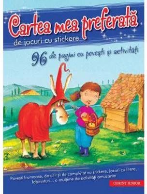 Cartea mea preferata de jocuri cu stickere