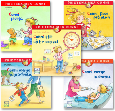 Set 5 carti Prietena mea Conni - Liane Schneider