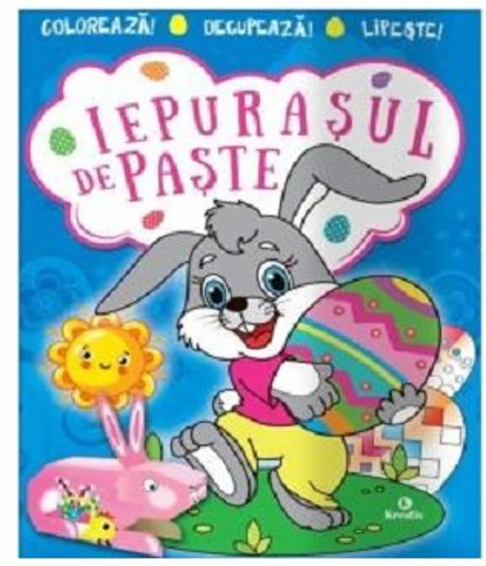 Iepurasul de Paste 3. Carte de colorat