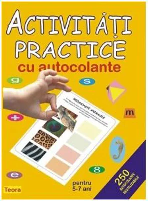 Activitati practice cu autocolante pentru 5-7 ani