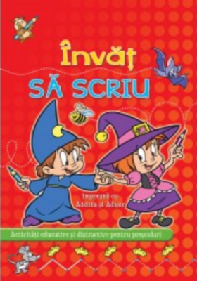 Invat SA SCRIU cu Adelina si Adisor
