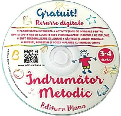 Indrumator metodic 3-4 ani. CD