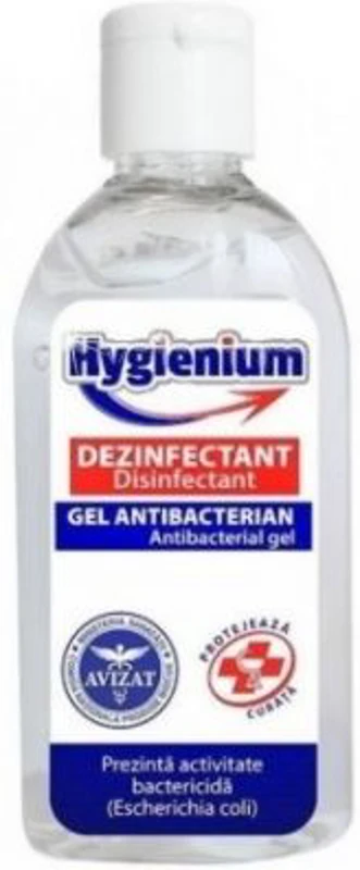 Hygienium Gel VIRUCID antibacterian/dezinfectant pentru maini 50 ml, avizat de Ministerul Sanatatii