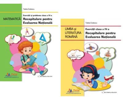 Pachet Recapitulare pentru Evaluarea Nationala. Exercitii clasa a 4-a - Tabita Codescu