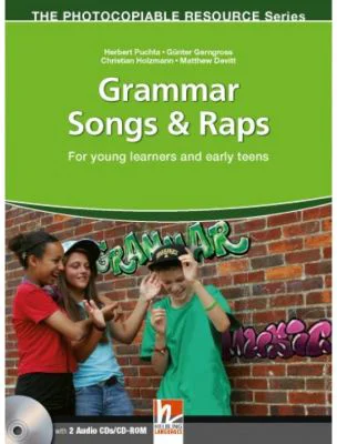 Grammar Songs &amp; Raps + 1 CD + 1 CD/CDR Photocopiable Resources