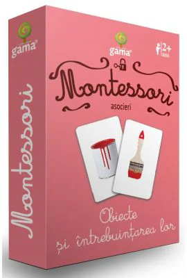 Carti de joc Montessori. Obiecte si intrebuintarea lor