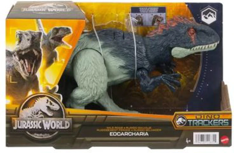 Jurassic World Dino Tracker Wild roar. Dinozaur Eocarcharia