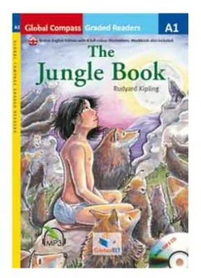 Graded Reader. The Jungle Book with mp3 CD Level A1 British English. Retold - Rudyard Kipling