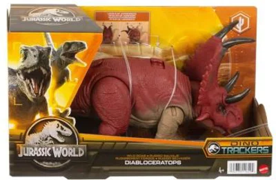Jurassic World Dino Tracker Wild roar. Dinozaur Diabloceratops