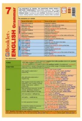 Limba engleza Pliant English grammar 7