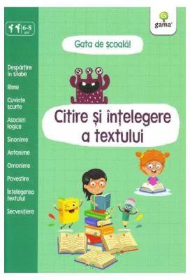 Citire si intelegere a textului. Gata de scoala