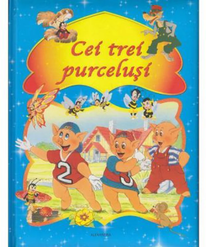 Cei trei purcelusi. Carte de povesti