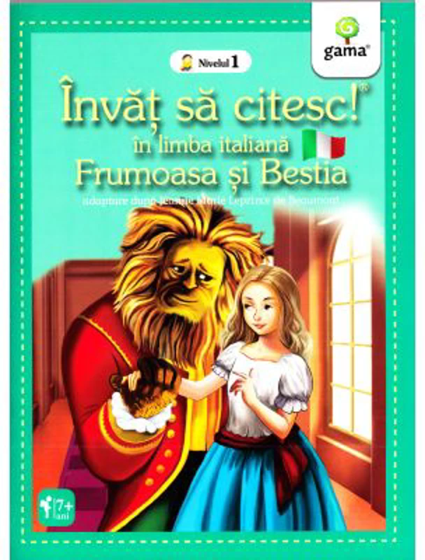 Invat sa citesc in limba italiana. Nivelul 1. Frumoasa si bestia