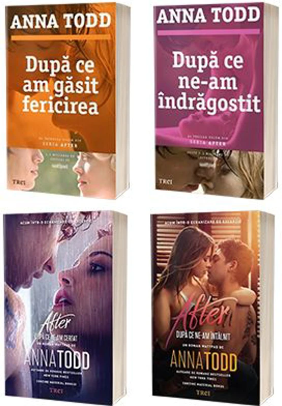 Serie compusa din 4 carti (AFTER) de autor Anna Todd