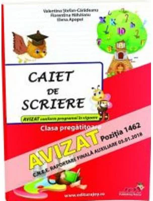 Caiet de scriere, clasa pregatitoare - Elena Apopei
