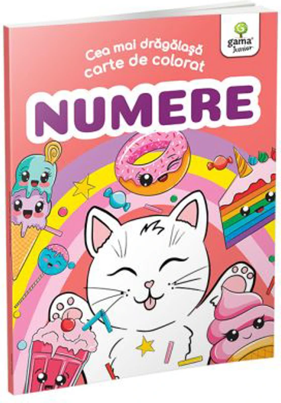 Numere. Cea mai dragalasa carte de colorat