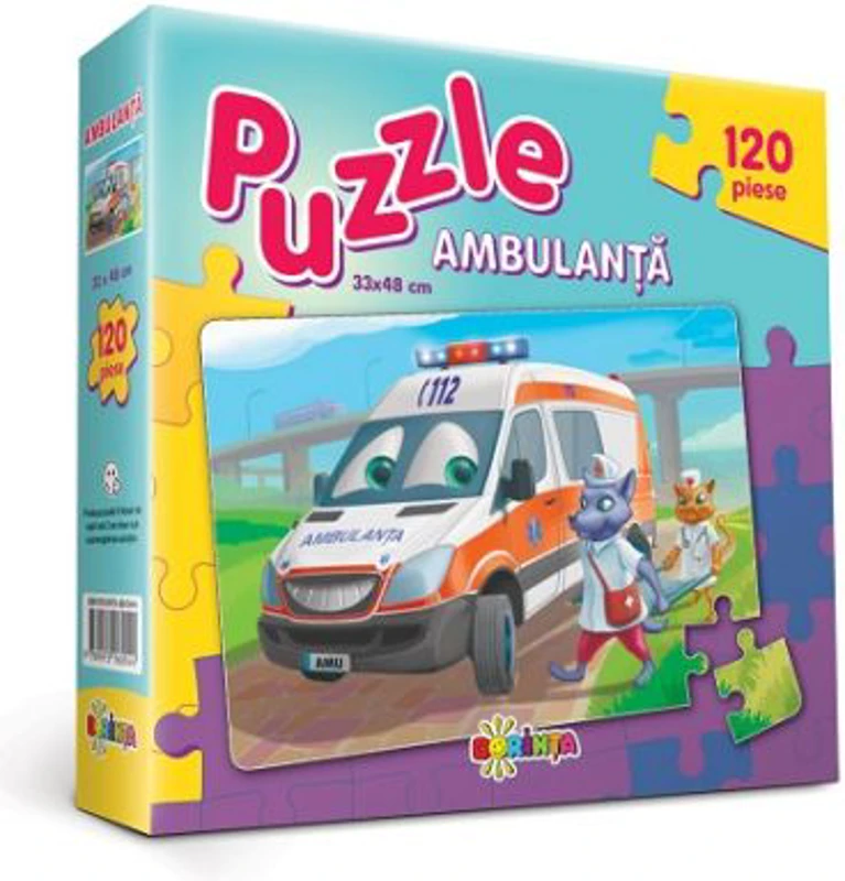 Puzzle Ambulanta 120 piese