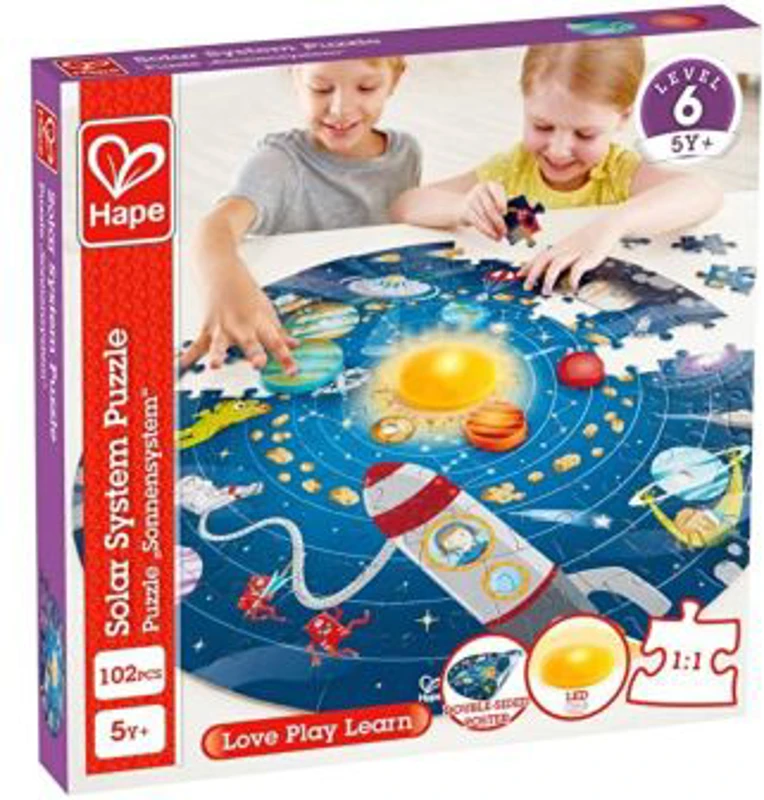 Puzzle Sistem solar, 100 piese, HAPE