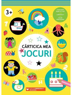 Cărticica mea cu jocuri (3 ani+)