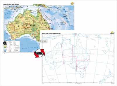 Australia si Noua Zeelanda – Duo (CR-3118DA-160x120 cm)