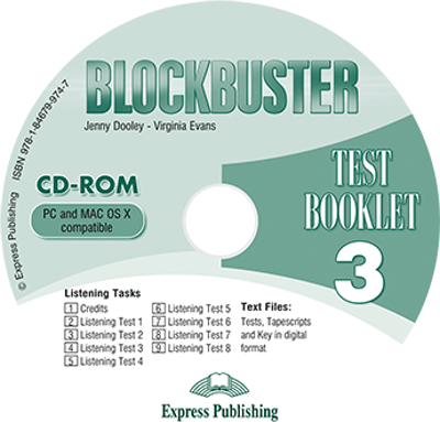 Curs limba engleza Blockbuster 3 CD-ROM cu teste - Jenny Dooley, Virginia Evans