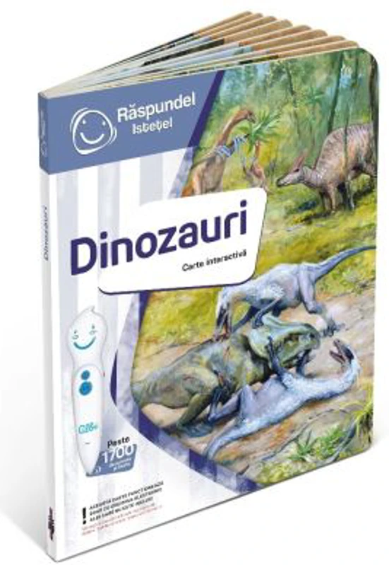 Raspundel Istetel, carte interactiva Dinozauri
