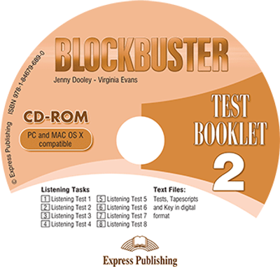 Curs limba engleza Blockbuster 2 CD-ROM cu teste - Jenny Dooley, Virginia Evans