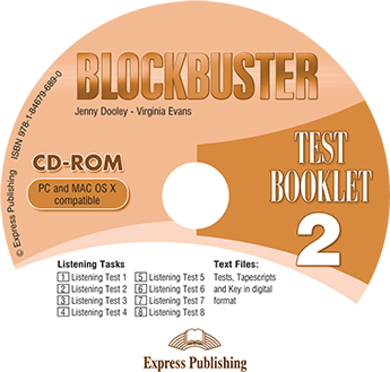 Curs limba engleza Blockbuster 2 CD-ROM cu teste - Jenny Dooley, Virginia Evans