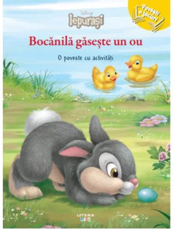 Disney Iepurasi. Bocanila gaseste un ou. O poveste cu activitati