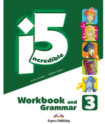 Curs limba engleza Incredible 5 3 Caiet si Gramatica cu Digibook App - Jenny Dooley, Virginia Evans