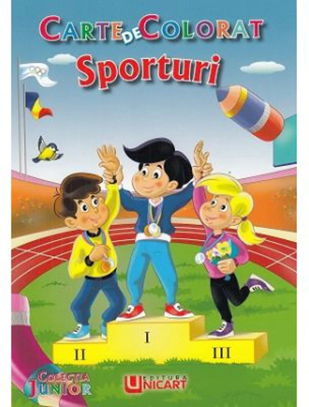 Sporturi. Carte de colorat - C. Hariet