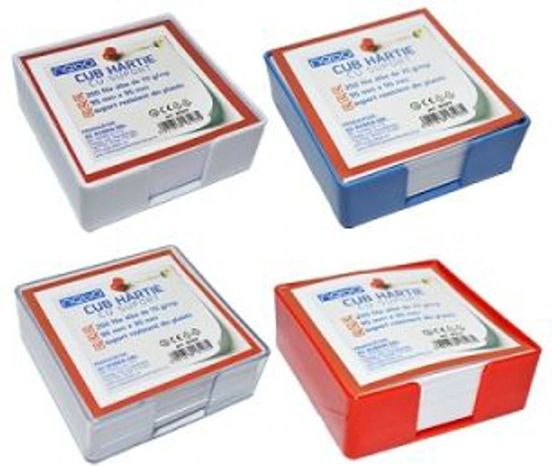 Cub Hartie cu Suport 250 File 70 g | mp, NEBO
