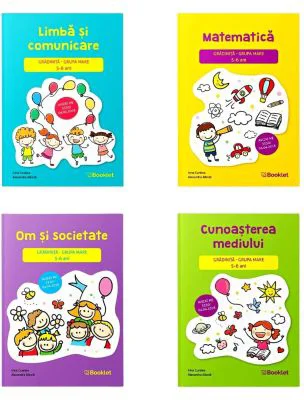 Pachet educational gradinita pentru grupa mare 5 - 6 ani - Irina Curelea