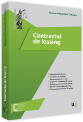 Contractul de leasing - Raluca Antoanetta Tomescu