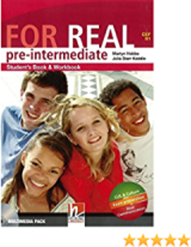 For real pre-intermediate student's and workbook