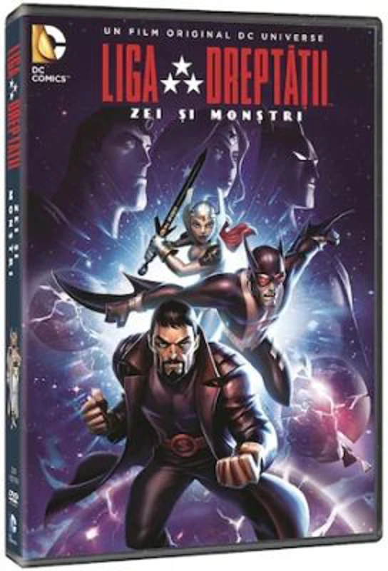 Liga Dreptatii. Zei si monstri, DVD