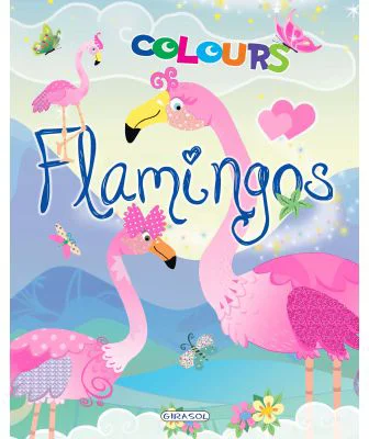 Flamingos Colours (bleu)